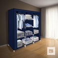 thumbnail image 4 of Closet Ropero Armable Big Room 3 Puertas Organizador Portatil Azul, 4 of 8