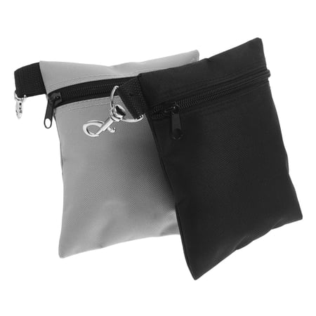 MLINS 2PCS Golf Ball Storage Pouch Golf Ball Pouch Golf Tee Bag Pouch Men Golf Ball Carrying Bag for Golf Essentials Organized While Playing Traveling