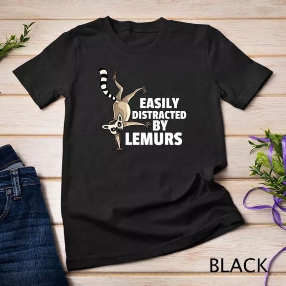 Lemur Monkey Shirt Funny Cute Sifakas Madagascar Love Tee Unisex S-5XL T-Shirt