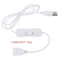 thumbnail image 3 of USB 2.0 Male to Female USB Cable With ON/OFF Cable Extension Toggle Compatible For Light Fan LED Strip, 3 of 9