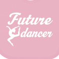 thumbnail image 4 of Inktastic Future Dancer Childs Dancing Girls Baby Bib, 4 of 4