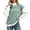 A04-Green, variant on Aswuknt Women's Mock Neck Color Block Sweatshirt Long Sleeve Pullover Top Relaxed Fit Casual Fall Winter