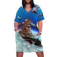 thumbnail image 1 of MANTA MANDALA Vestido suelto con bolsillos Vestido de verano para mujer 2025 Vestidos de fiesta, 1 of 6