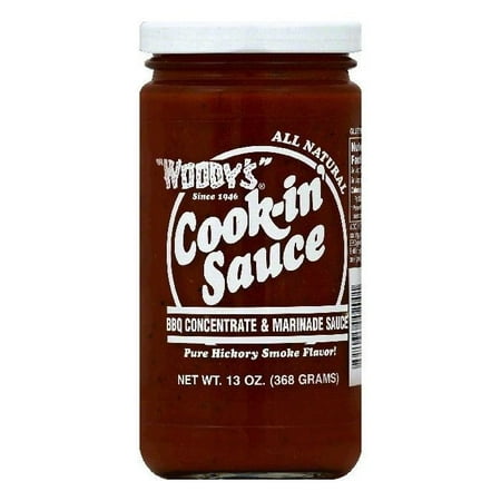 Woodys BBQ Concentrate & Marinade Sauce, 13 OZ (Pack of