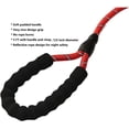 thumbnail image 2 of Forte Corde en Laisse de Chien en Nylon avec Poignée Rembourrée Confortable Formation Plomb pour les Chiens de Races Moyennes et Grandes - Résistant 5ft Long (Rouge), 2 of 4