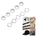 thumbnail image 4 of Grommet Eyelet Kit, 8mm Leather Grommets Kit Practical  For Shoes For Decorating White, 4 of 8
