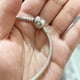 thumbnail image 3 of Pulsera Hebilla de Corazón Pandora Cadena de Serpiente Plata 925 Charms, 3 of 3