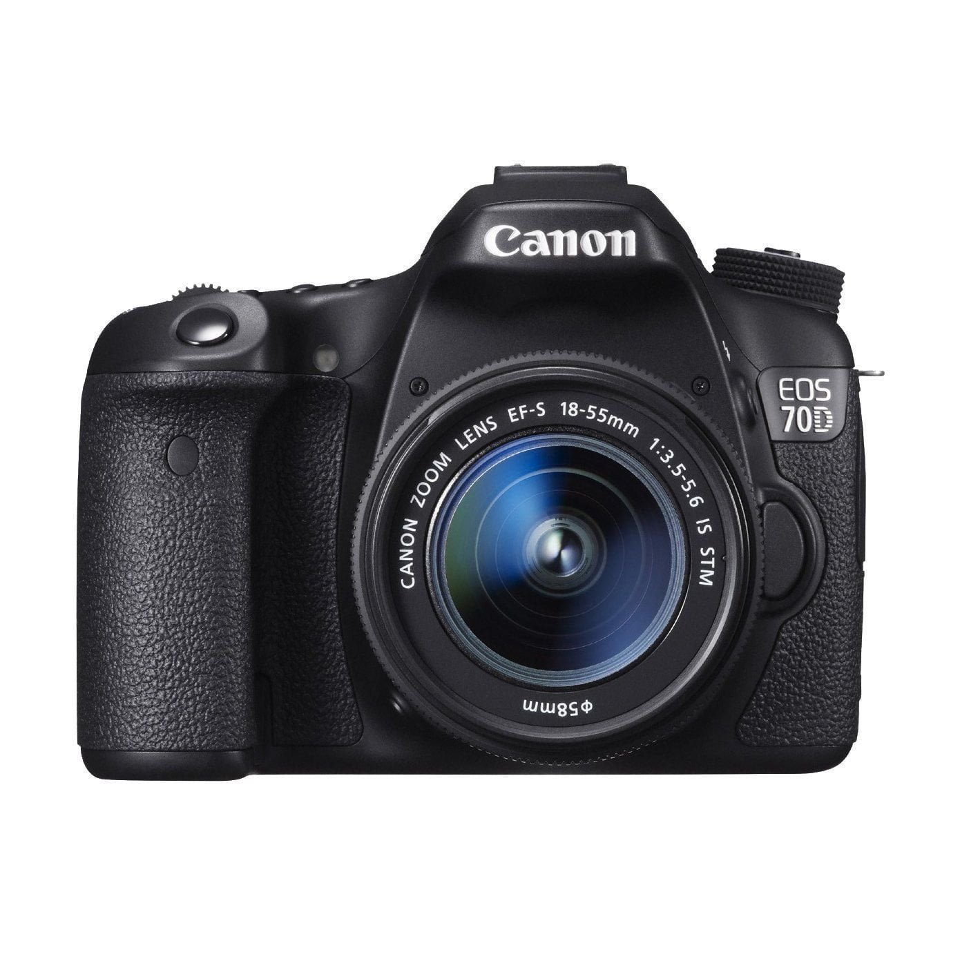 Canon EOS 70D 20.2 MP AF Full HD 1080p DSLR Camera Bundle with EFS 18
