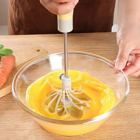 

Clearance Portable Small Household Manual Beater Quickly and Easily Stir Egg Whites Whip Eggs More Evenly and Delicate Kitchen Tools!