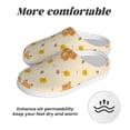 thumbnail image 6 of Lsque Squirrel And Leaves Pattern Womens Comfort Cotton on Scuff With Memory Foam and Anti-skid Sole Slipper-44/45, 6 of 7