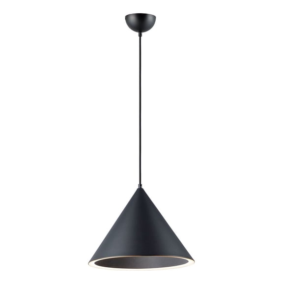 ET2 Lighting E20086-BK Abyss 1-Light LED Pendant - Black