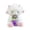 A004- Style D, variant on Lamb Stuffed Animal, Crochet Stuffed Animal, 12 In, White Pink Accents, 1 Pc, 2026 Decorations, Valentines Day Stuffed Animal, Easter Lamb Decor, Student Girl Nursery Decor, Kids