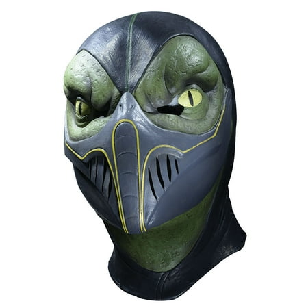 Adult Reptile Mortal Kombat Deluxe Latex Halloween Mask