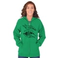 thumbnail image 4 of Mountain Hands Symbolic Spiritual Zip Up Hoodie Men's Women's Brisco Brands 2X, 4 of 6