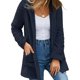 thumbnail image 1 of Cárdigan de Mujer con Capucha Oversize, Ligero, Moderno con Frente Abierto y Forro Polar Sherpa para Otoño Invierno, 1 of 5