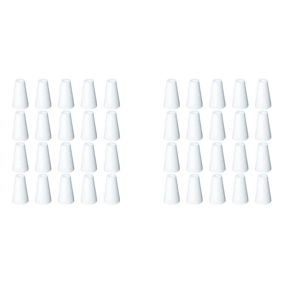 40PCS Blind Pull Cord Knobs White Blind Cord Holder White Pull Cord Pendants Downward End Window Blind Pull Cord Pendant,40 x Rope pendant,White