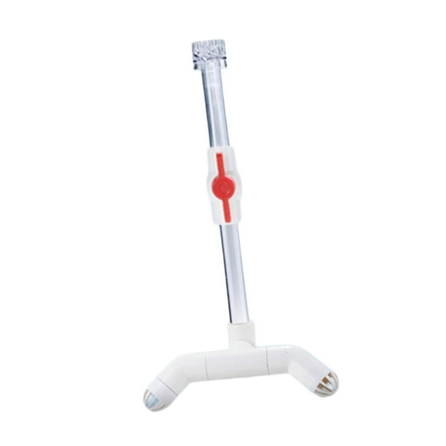 Yinanstore Aquarium Surfaces Skimmer Lily Pipe Inflow Easy to Clean Surface Skimmer Accessories Inflow/outflow Aquatic Skimmer Lily Pipe double claw 30cm