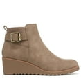 thumbnail image 3 of LifeStride Womens Zayne Wedge Ankle Booties - Medium & Wide Width, 3 of 9