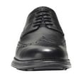 thumbnail image 5 of Cole Haan Grand Tour Wing Oxford Black/Black Leather Lace Up Cutout Sneakers (Black/Black, 11.5), 5 of 5