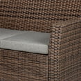 thumbnail image 3 of Westin Outdoor 22" x 21" x 3" Outdoor Deep Seat Cushions with UV Weather Resistant Polyester (Set of 2), Gray, 3 of 7