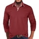 thumbnail image 1 of Blusa y camisa de manga larga con cuello vuelto para hombre, blusa informal de moda con cuello vuelto y manga larga, blusa transpirable, blusa para hombre, 1 of 7