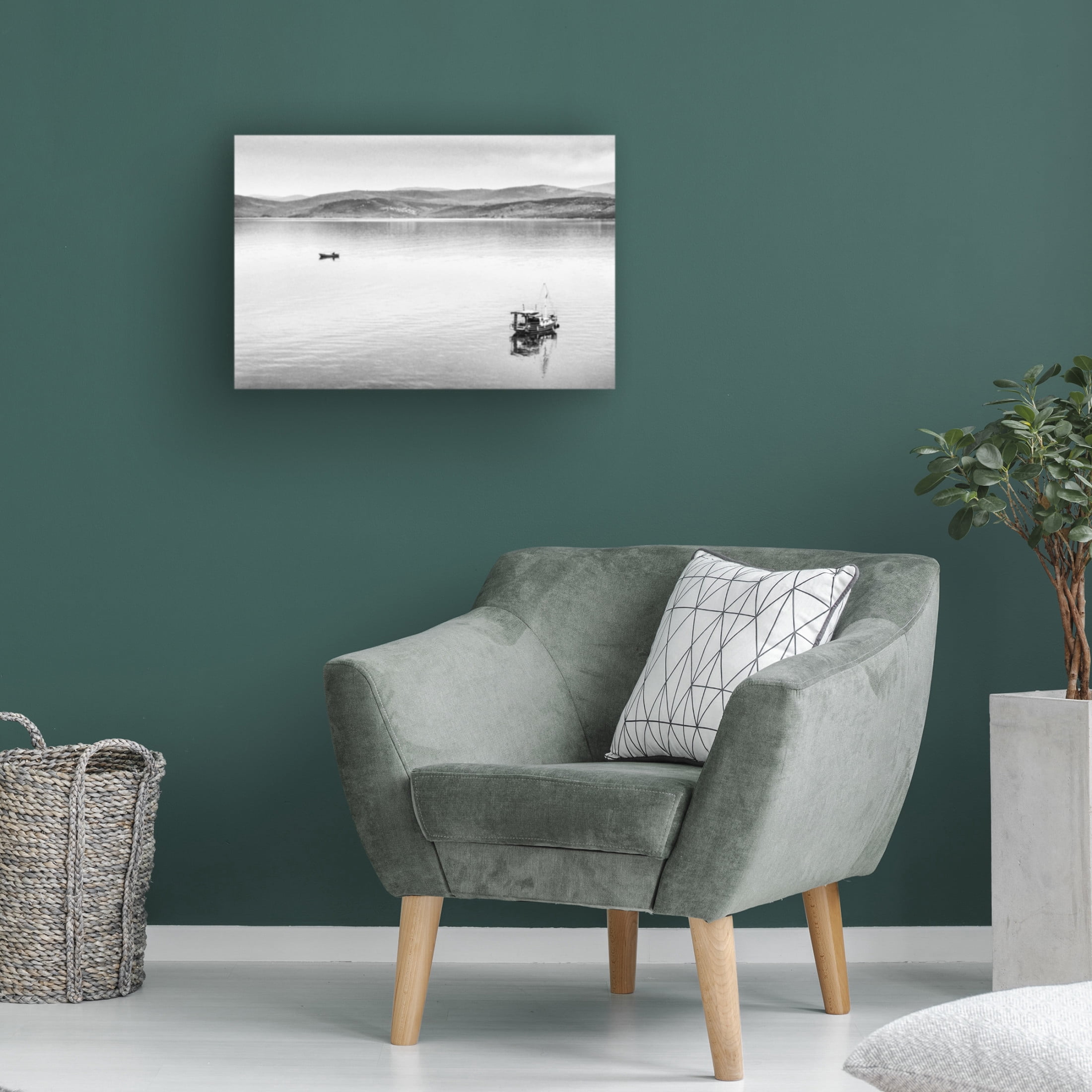 Canvas Wall Art - Yury A Melnikov 'Silent Morning' Wall Art for Living Room, Bedroom, or Office Décor by Trademark Fine Art - 24 x 16 Inches