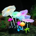 thumbnail image 3 of SPRING PARK Silicone Fish Tank Pond Aquarium Decoration Artificial Water Glowing Plant Coral Ornament, 3 of 6