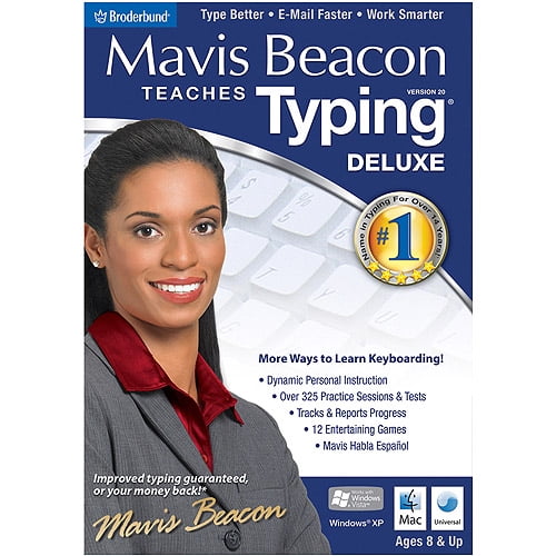 Mavis Beacon Teaches Typing 20 Deluxe (Windows and Mac)