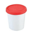 thumbnail image 2 of Vaso de pinta para helado, recipiente para postres, helado casero, yogur rojo, 2 of 9