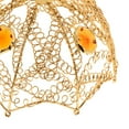 thumbnail image 3 of Metal Bulb Guard Lamp Cage Cover for Pendant Lights, Umbrella Lamp Holder, fan and Light Bulb Covers E27 and E14, Golden Color 04, 3 of 8