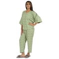 thumbnail image 3 of Phagun Vêtements de Détente pour Femmes Ensemble de Pyjama 2 Pcs Haut de Pyjama & Pyjama Asiatique, 3 of 7