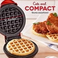 thumbnail image 4 of Mini Waffle Maker Machine for Individuals,Fully automatic press, 4 of 5