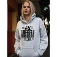 thumbnail image 6 of All American Mom Fireworks Sweatshirt Women -Image by Shutterstock, Female 3X-Large, 6 of 7