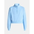 thumbnail image 5 of No Boundaries Fleece Half Zip Pullover, Women's, 5 of 5