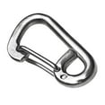 thumbnail image 3 of Durable Spring Snap Hook Mosquetón Llavero Hebilla Colgante Hardware Para ejercicio Al Hecho de material acero Inoxidable 304 M16x160mm, 3 of 6