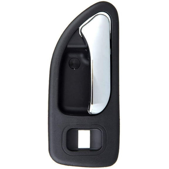 ECCPP Door Handle for 1994-1997 for Honda Accord Chrome Black Interior Rear Right Side