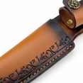 thumbnail image 6 of Hzzsbu Genuine Cowhide Leather Knife Sheath Vertical Belt Loop, 6 of 7