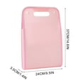 thumbnail image 2 of 13 Pockets Expanding File Folder, Accordion File Organizer with Labels, Portable Vertical File Folder Document Organizer Hold A4 Paper, for Schoolbag Office Supplies Set-A Pink, 2 of 9
