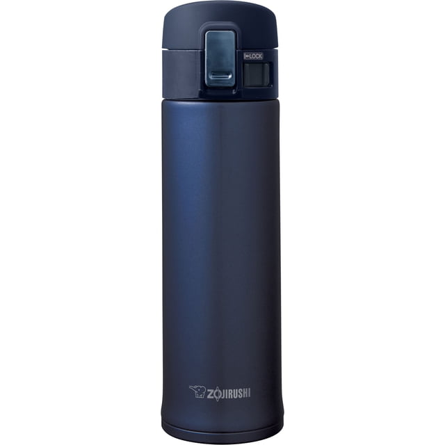 Taza Zojirushi de acero inoxidable, 350 ml, color azul ahumado