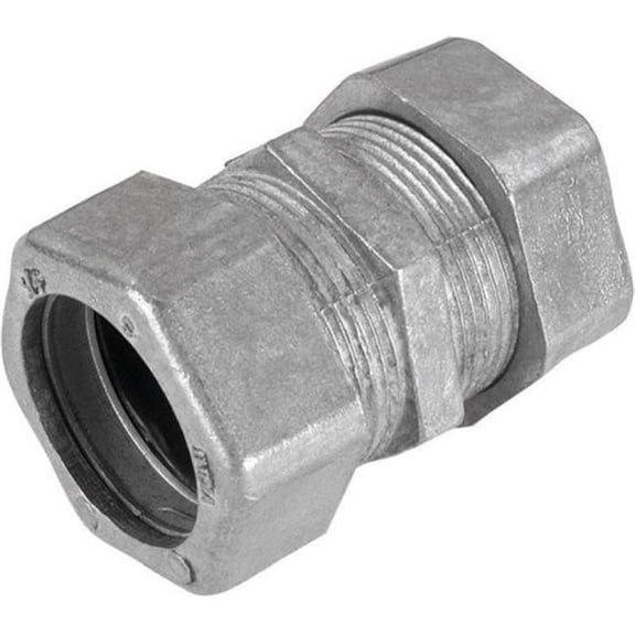 Gampak 49861 EMT Compression Coupling - Gray - 0.75 in.