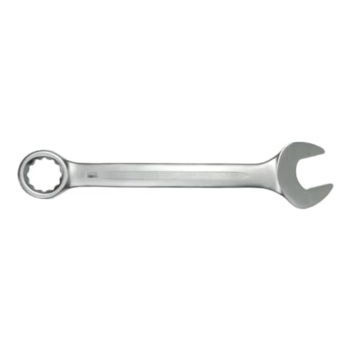 Teng Tools Clé à Molette 65mm Combinaison Métrique Extrémité Ouverte et Boîte - 600565, Argent
