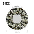 thumbnail image 6 of Easygdp Skull with Dollar Shower Caps for Women, Double Waterproof Layers Shower Cap, Quick Drying Bath Hair Cap Reusable, 6 of 9