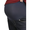 thumbnail image 3 of Maternity Full Panel Distressed Skinny Jeans - Available in Plus Sizes, 3 of 5