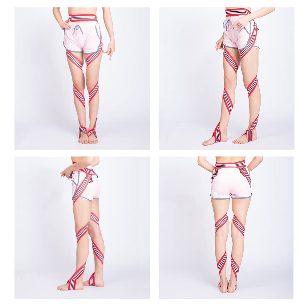 O / X Legs Correction Belt Legs Posture Corrector Band Unisex O / X Legs Type Legs Bandage Lightweight Pediatric Straighten Belt for Men Women and Children for Day and Night (M)