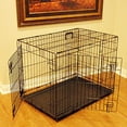thumbnail image 1 of Majestic Pet Double Door Pet Crate, Black, X-Large, 48"L, 1 of 3