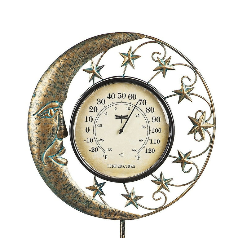  Outside Thermometer with Bronze Effect Design