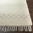 thumbnail image 4 of Hauteloom Coquitlam Wool Living Room, Bedroom Area Rug - Bohemian, Transitional - Cream, Black - 8'10" x 12', 4 of 8