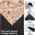 thumbnail image 3 of Brown Mushroom Flower Beige Pattern Kitchen Rugs Sets Of 3,Kitchen Runner Rugs Non Skid Washable,Decorative Kitchen Floor Mats for Kitchen,Sink,Laundry,17"x30"+ 17"x47" + 17"x59", 3 of 6