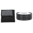 thumbnail image 2 of Close Up Filter Kit 4 in 1+1 +2 +4 +10, Macro Filter Accessory Close up Lens Filter Kit Set with Lens Filter Pouch for Digital Camera Photo, 2 of 7