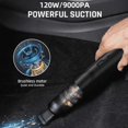 thumbnail image 5 of Slim V8 Mate Cordless Car Vacuum High Power 12000Pa/30AW, Handheld Vacuum Cordless Portable Vacuum for Car, 5 of 5